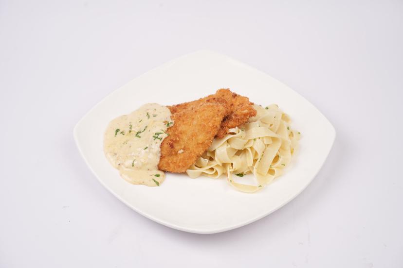 فتوتشني مقرمش باستا الدجاج